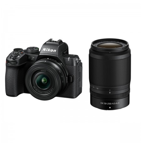 Nikon Z50II + 16-50mm f/3.5-6.3 VR + 50-250mm f/4.5-6.3 VR