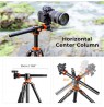 K&amp,F Concept K&amp,F Aluminium Camera Tripod with Transverse Center Column T255A3+BH-28L