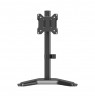 Sbox LCD-F012-3 (17-32/10kg/100x100), Black