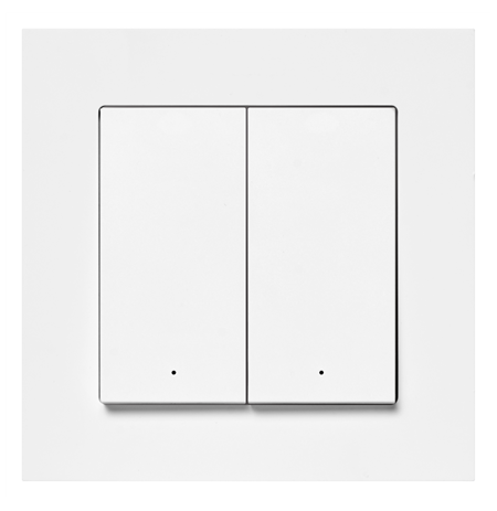 Osram SMART+ MATTER Wall Switch 2 Channel | White