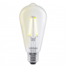 Osram SMART+ MATTER Dimmable Classic Edison 60 827 E27 | E27 | 6 W | Warm White | Wi-Fi