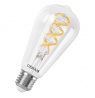 Osram SMART+ MATTER Filament Multicolor Classic Edison 40 | E27 | 4.8 W | RGBW | Wi-Fi