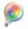 Osram SMART+ MATTER Filament Multicolor Classic Globe 125 40 | E27 | 4.8 W | RGBW | Wi-Fi