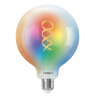 Osram SMART+ MATTER Filament Multicolor Classic Globe 125 40 | E27 | 4.8 W | RGBW | Wi-Fi