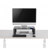 Ergo Office ER-415 Monitor Stand Shelf Wireless Qi Charging Adjustable 17" - 32" 20kg Induction Charger