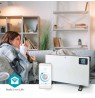 Nedis HTCO50WTW electric space heater Indoor White 2000 W Convector electric space heater