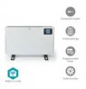 Nedis HTCO50WTW electric space heater Indoor White 2000 W Convector electric space heater