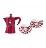 BIALETTI Moka Express 3-cup set + 2 cups 5460