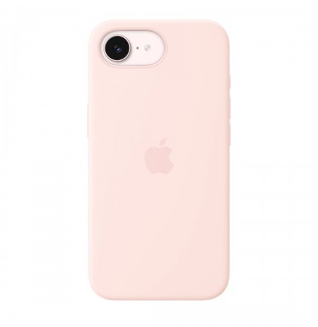 Apple iPhone 17e Silicone Case with MagSafe â€“ Soft Pink