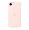 Apple iPhone 17e Silicone Case with MagSafe â€“ Soft Pink