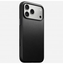 NOMAD Modern Leather Case for iPhone 17 Pro Max compatible with MagSafe (black)