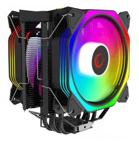 RAMPAGE OCTAGON C60 CPU Cooler Black