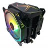 RAMPAGE OCTAGON C60 CPU Cooler Black