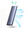 Ugreen M.2 B-Key SATA 3.0 hard drive enclosure 5Gbps grey + USB Type-C cable (CM400)