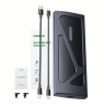 Ugreen 15512 storage drive enclosure SSD enclosure Black, Grey M.2