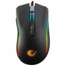RAMPAGE SMX-R44 V2 MACRO BLACK MOUSE 12800 DPI RGB LED