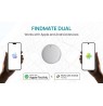 XD Connects FindMate Dual RCS Water-Resistant Tracker – Apple Find My & Android Find Hub (IPX5) P301.6203