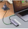 Ugreen CM512 90568 USB-C adapter – 2× USB-A 3.0 / HDMI / RJ45 / SD and TF card reader / USB-C PD 100 W Grey