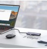 Ugreen CM512 90568 USB-C adapter – 2× USB-A 3.0 / HDMI / RJ45 / SD and TF card reader / USB-C PD 100 W Grey