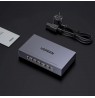 Ugreen 6-port Ethernet switch 1 Gbps with PoE - grey