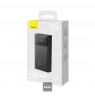 Baseus Star-Lord 20000mAh 22.5W power bank with digital display and USB-C 3A 30cm cable - black