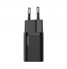 Baseus Super Si 1C fast charger USB Type-C 20W Power Delivery + USB-C Lightning 1m cable black