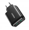 Ugreen wall charger 2× USB-A 36 W QC3.0 black (CD161)