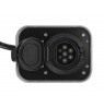 Green Cell EV15RFID electric vehicle charging station Black Aluminium Wall 3 Built-in display LCD