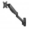 Maclean MC-332 Double Arm Monitor Wall Mount, 17-32", 9kg max, Computer Screen Holder