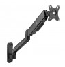 Maclean MC-332 Double Arm Monitor Wall Mount, 17-32", 9kg max, Computer Screen Holder