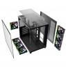 RAMPAGE PC CASE WITH TEMPERED GLASS Black