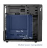 Akyga AK19BK Micro ATX case USB-C + USB 3.0 + 2x USB 2.0 black without PSU Micro Tower
