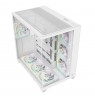 RAMPAGE PC CASE WITH TEMPERED GLASS white