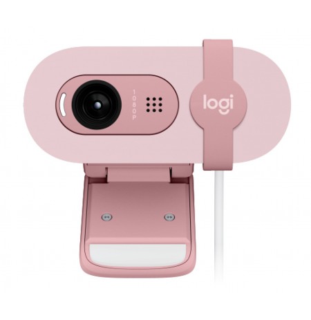 Logitech Brio 100 webcam 2 MP 1920 x 1080 pixels USB Rose