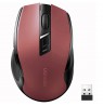 Ugreen MU006 wireless optical mouse USB 2.4 GHz / Bluetooth 5.0 4000 DPI – red