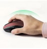 Ugreen MU006 wireless optical mouse USB 2.4 GHz / Bluetooth 5.0 4000 DPI – red
