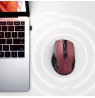 Ugreen MU006 wireless optical mouse USB 2.4 GHz / Bluetooth 5.0 4000 DPI – red