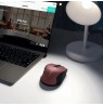 Ugreen MU006 wireless optical mouse USB 2.4 GHz / Bluetooth 5.0 4000 DPI – red