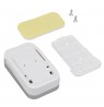 GreenBlue GB157 W Kinetic Battery-free Wireless Door Bell, Melodies, White, Range up to 200m, IP44