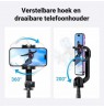 Ugreen LP586 selfie stick telescopic tripod with Bluetooth remote 1.5 m – black