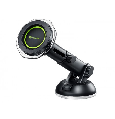 Tracer 47938 Magnetic Car Mount, Black