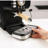 Taurus Onyx Moka 1050 W 20 bar wooden piston-style espresso machine