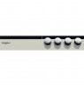 Whirlpool AKTL 629/S Silver Built-in Gas 4 zone(s)