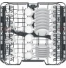 Whirlpool WIC 3C33 PFE UK Fully built-in 14 place settings