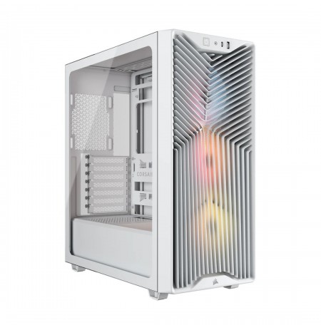Corsair Midi Tower 3200D RS ARGB PC Case White