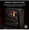 Corsair 3200D RS ARGB Mid-Tower PC Case - Smoke Midi Tower Black