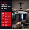 Maclean Projector Ceiling Mount/Hanger, Steel, 180–310 mm, up to 15 kg, MC-208 B