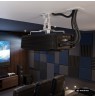 Maclean Ceiling Mount/Hanger for Projectors, 54–320 mm, up to 13.5 kg, 360-degree rotation, MC-200 W