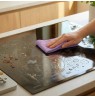 Vileda Ultramax Box flat mop with kitchen set | 1 pair of Universal gloves + 1 Actifibre Pro kitchen cloth