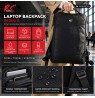 NanoRS Laptop Backpack, 15.6", Black, 42x28.5x14, Waterproof RS204 B
